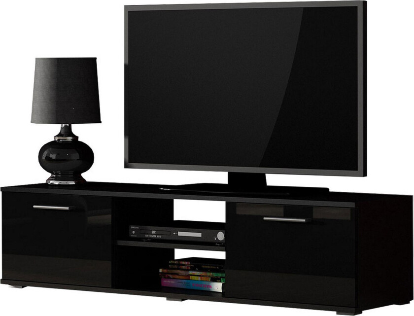 Soho TV-benk 140x43x37 cm - Svart