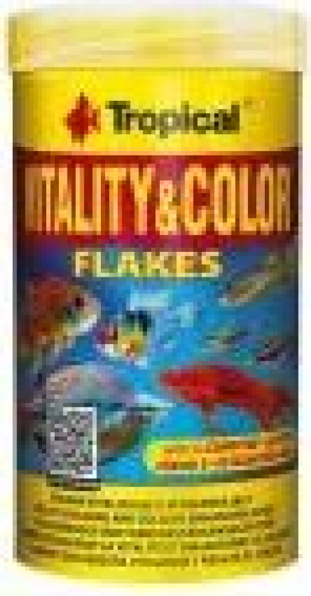 Vitality & Color vitaliserende og fargeleggende mat for fisk 1000ml/200g