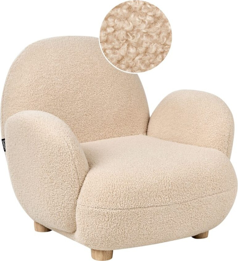 Barnestol Hem - Beige, lyst tre