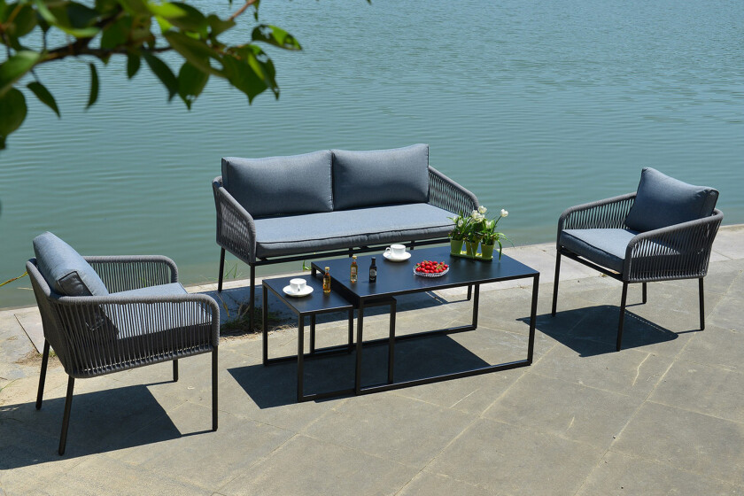 Levine Sofagruppe Svart