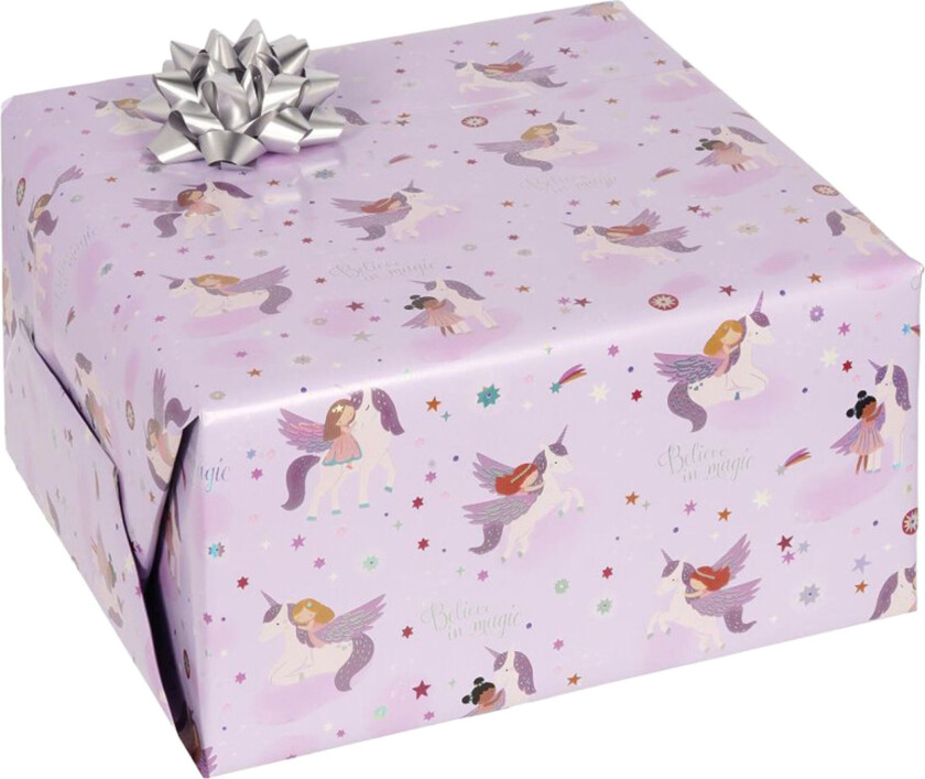 Gavepapir Unicorn Purple