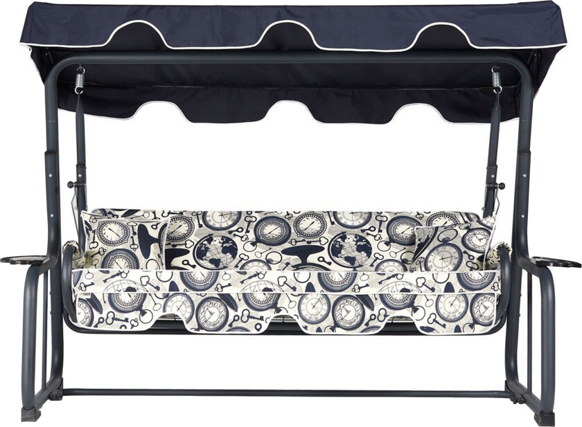 Bilde av Junceus 3-seters Hammock med Tak - Grå