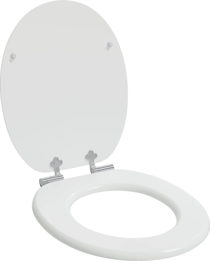 Toalettsete Hvit 44 x 38 cm MDF-plater