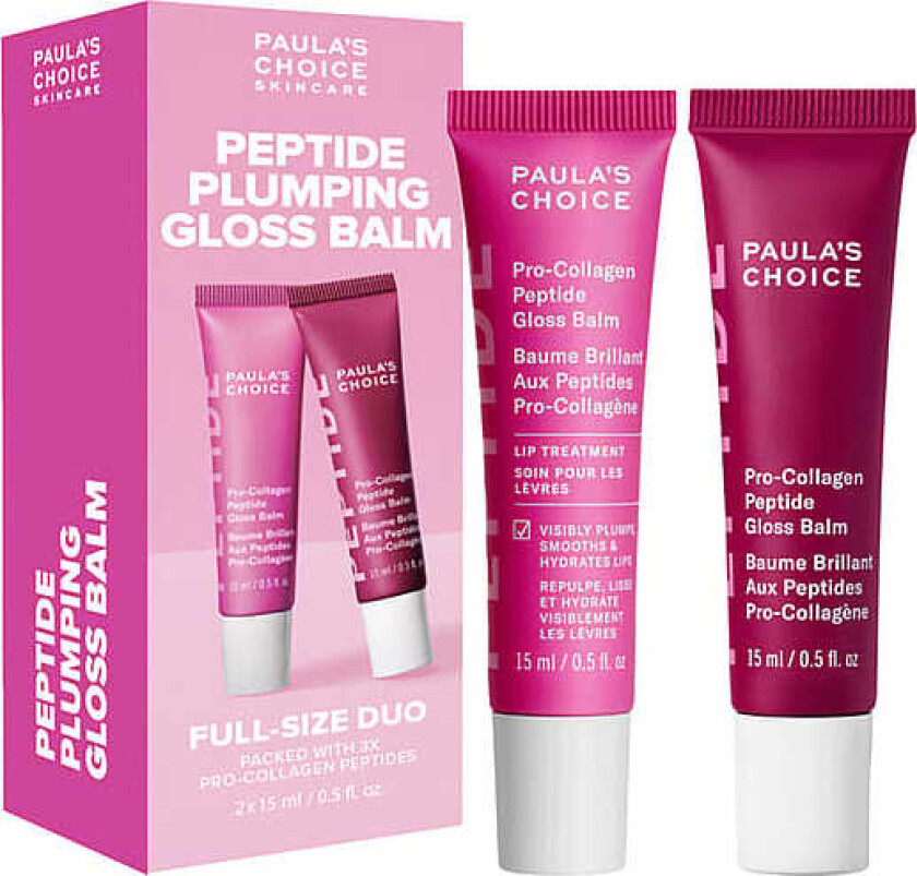 The Peptide Plumping Gloss Balm Duo Paula's Choice The Peptide Plumping Gloss Balm Duo
