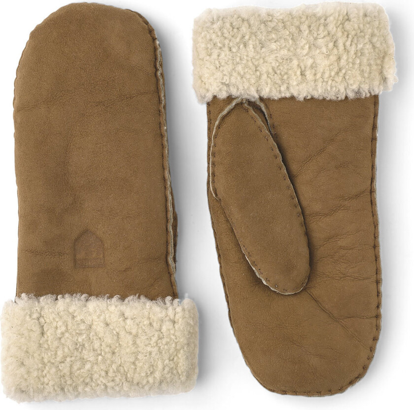 Sheepskin Mitt Dame Beige 7