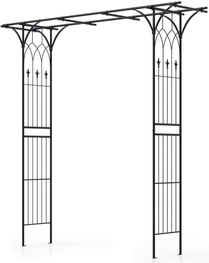 Hagebue i metall – værbestandig, enkel montering