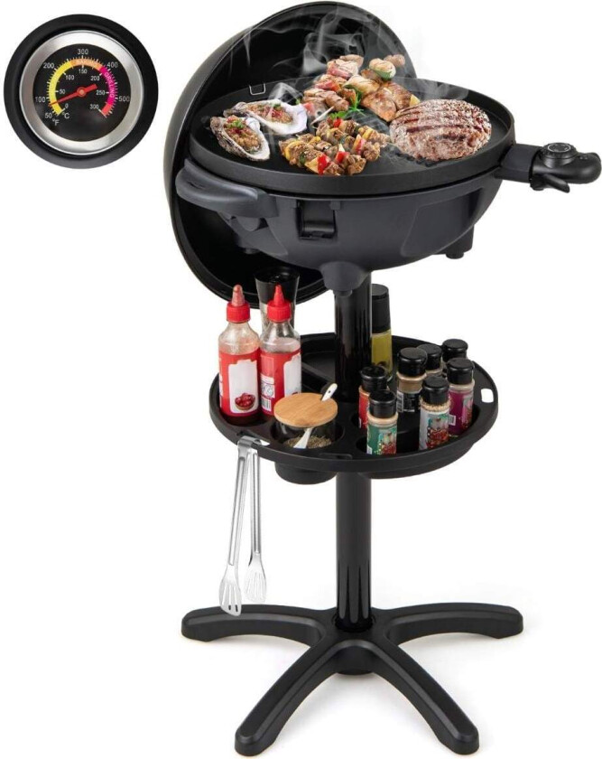 Bilde av Elektrisk grill – 1200 W, to soner, non-stick plate