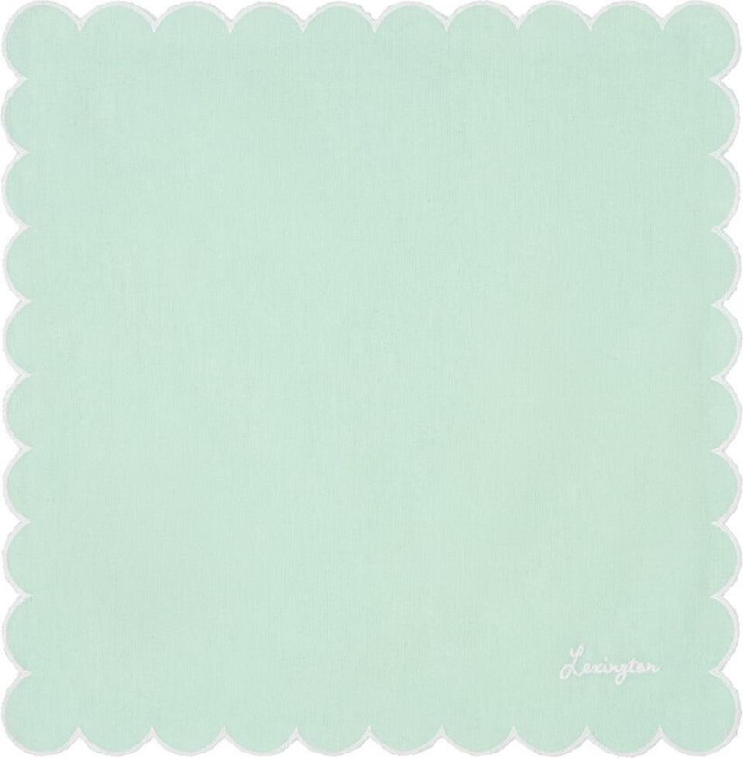 Stoffserviett Scallpo Grønn 40x40