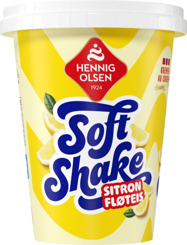 Soft Shake Sitron 210ml Hennig-Olsen