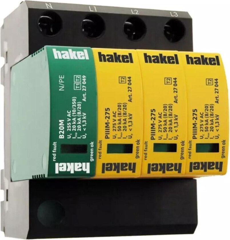 PIIIM-275/3+1 Vseries Overspenningsvern TN-S/TT