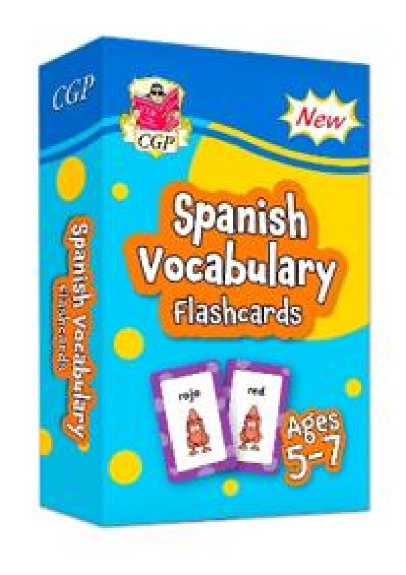 Spanish Vocabulary Flashcards for Ages 5-7 (with Free Online Audio)