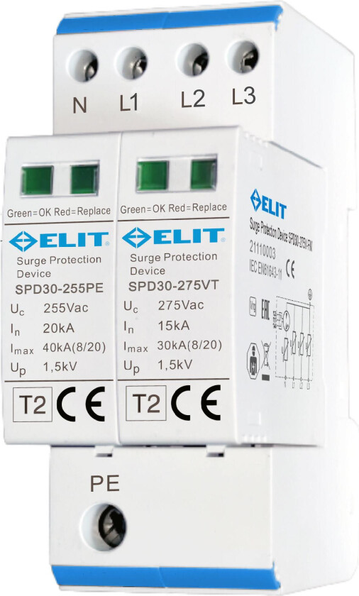 Overspenningsvern SPD30-4PT2
