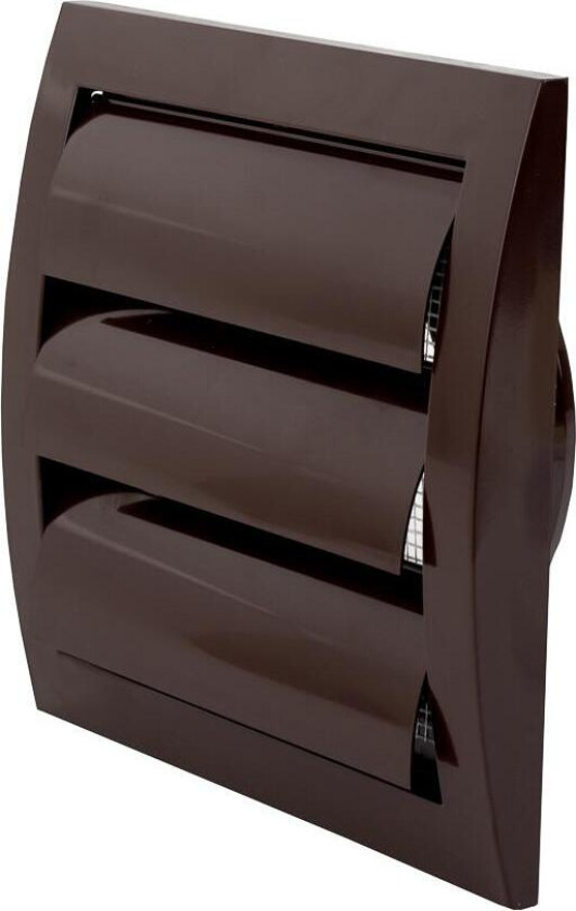 Lamellventil selvlukkende Ø100mm / 148x153mm Brun ND10ZB