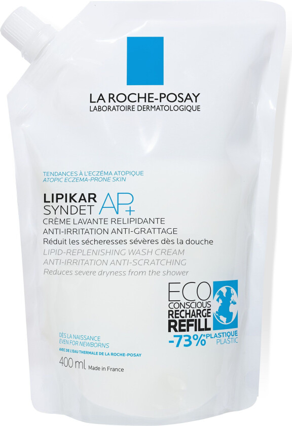 Lipikar Syndet AP+ Refill, 400 ml