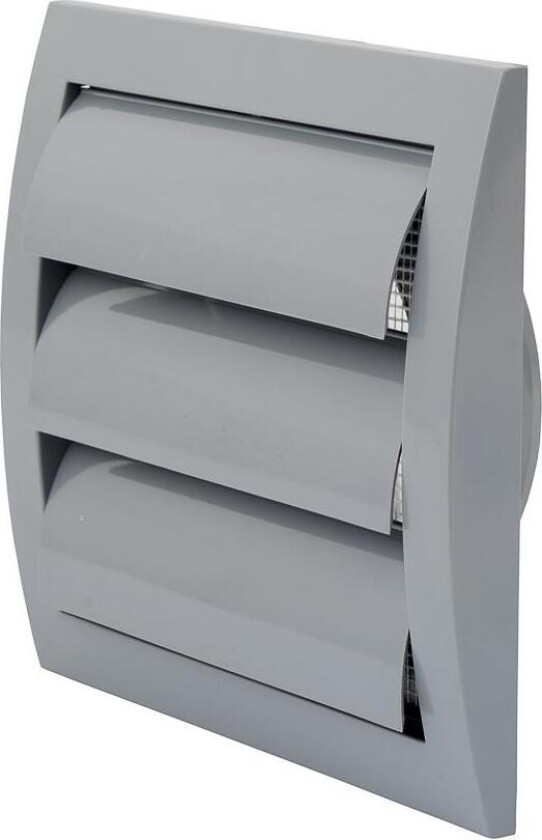Lamellventil selvlukkende Ø100mm / 148x153mm Grå ND10ZP