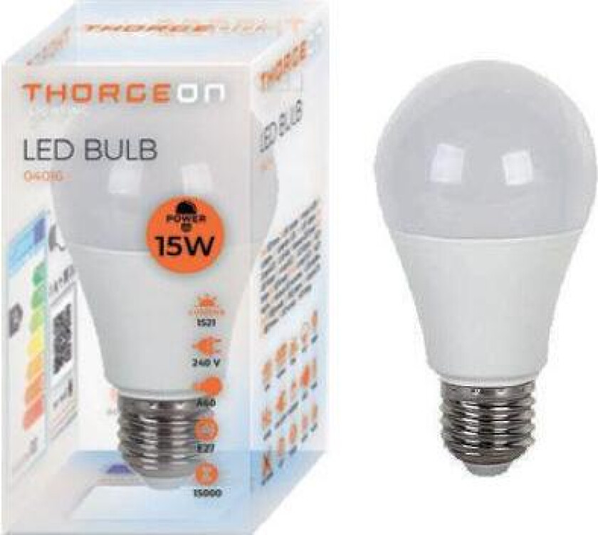 Lyspære 10W LED E27 4000K