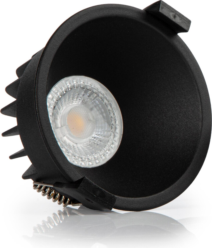 Flow Downlight 8W 2000-2800K Matt Sort