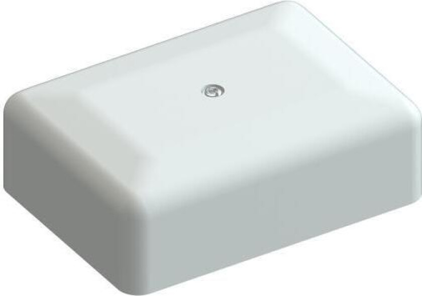 Koblingsboks 90 m/klemmer 2x3 Hvit IP20