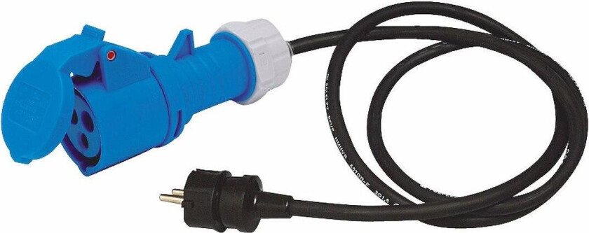 Overgang Schuko til CEE 216-6 230V 0,5m