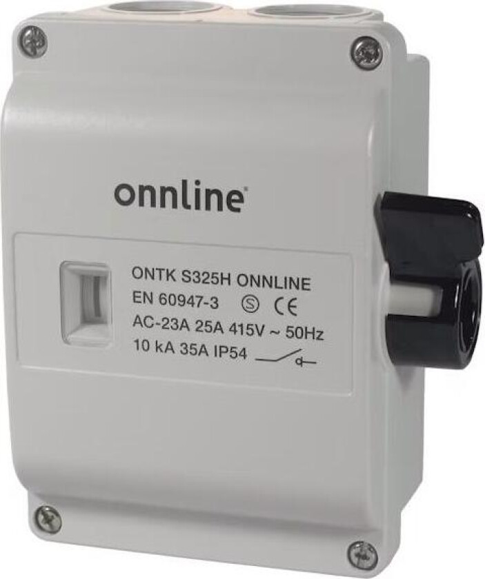 Kapslet sikkerhetsbryter S325H 415V IP54