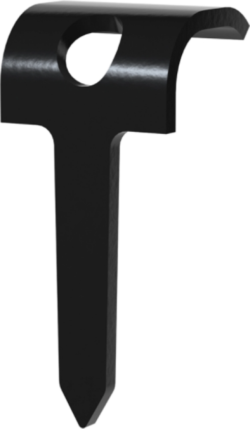 TP-O-16 klammer sort (200stk)