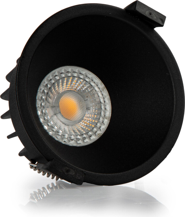 Flow Downlight 8W 2700K Matt Sort
