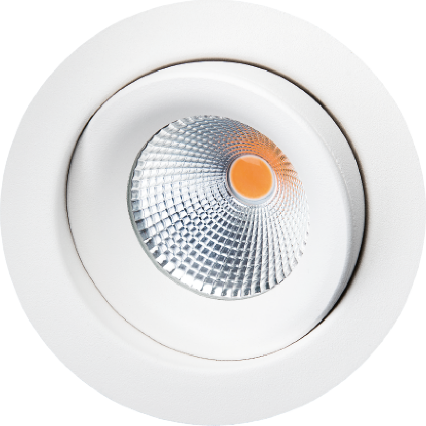 Ekstra spott til Junistar Eco IsoSafe Matt hvit 6W LED 2700K Ra98