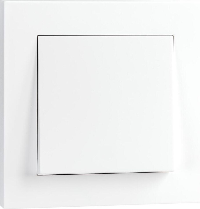 Bilde av Bryter Innfelt Hvit 1-pol