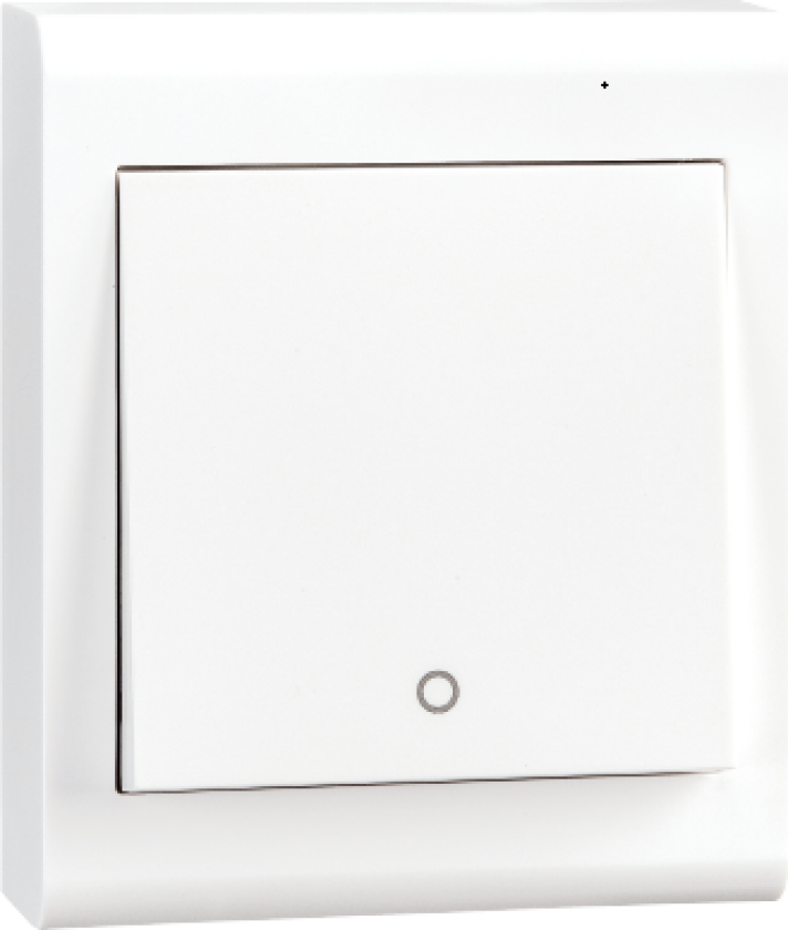 Bryter Påvegg Hvit 2-pol