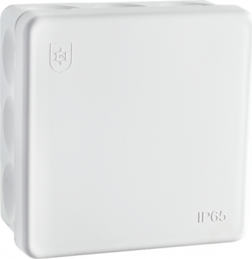 IP65 Koblingsboks Hvit 85X85