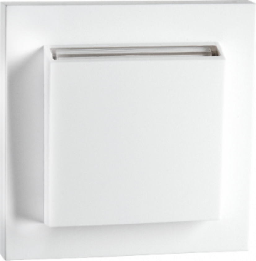 Nøkkelkortbryter innfelt hotelnøkkel Hvit