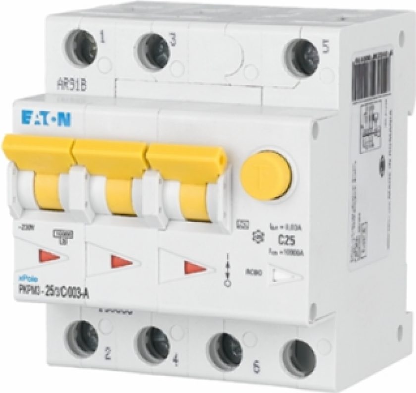 Jordfeilautomat PKPM3-25A/3/C/003-G/A