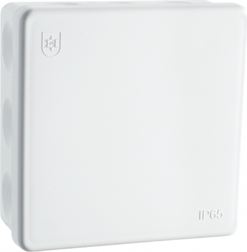IP65 Koblingsboks Hvit 100x100