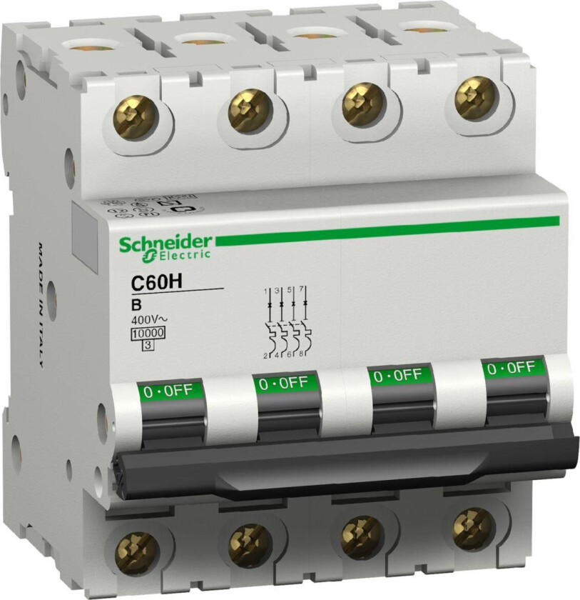 Kombivern/hovedsikring C60B 4x40A