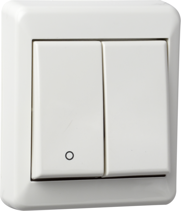 2+1 pol bryter påvegg