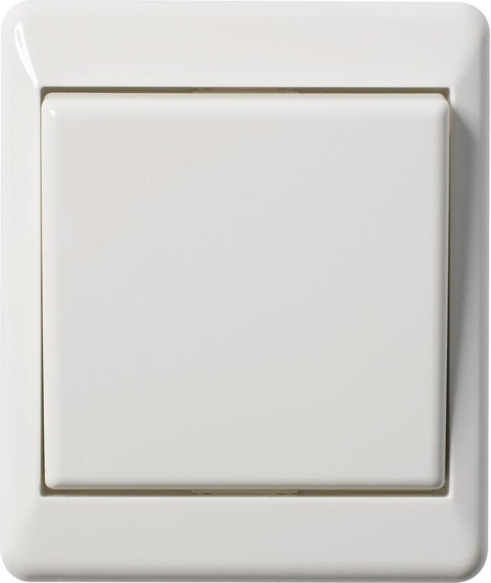 Endevender bryter påvegg hvit