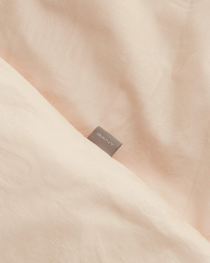 Sengesett Jacquard Paisley Apricot-Shade 200x220cm