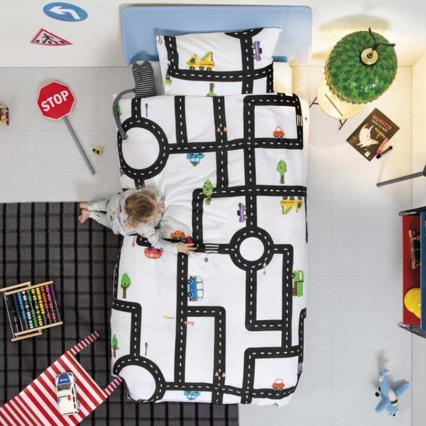 Sengesett Trafikk 140x200cm