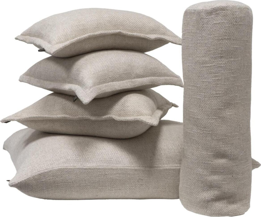 Putetrekk Agira Viskose/Lin-blanding Beige 40x60