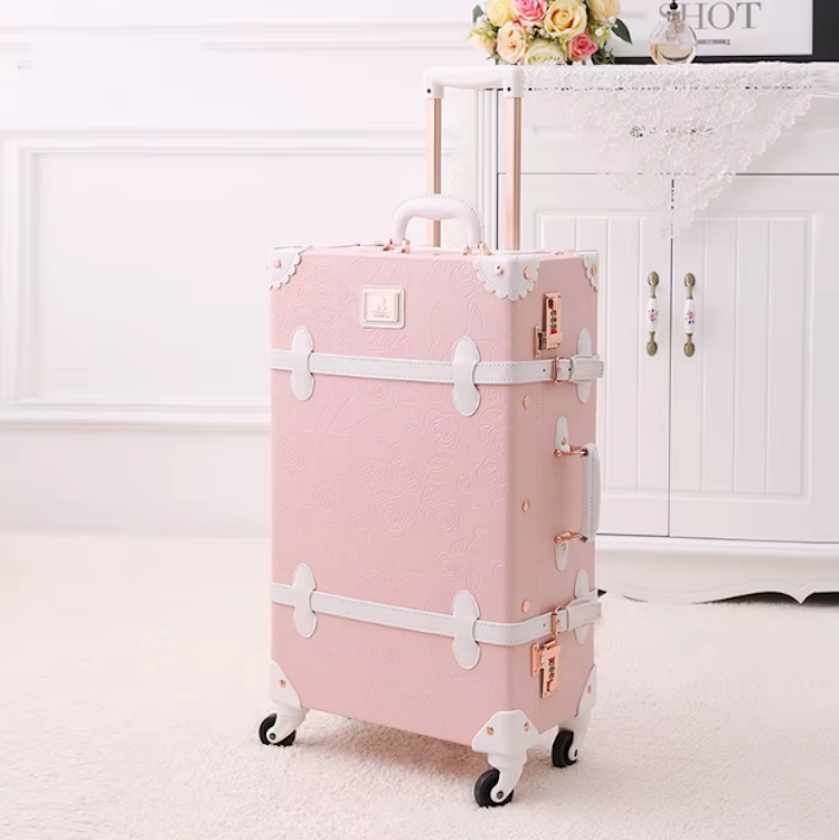 Koffert Retro Rosa 24"
