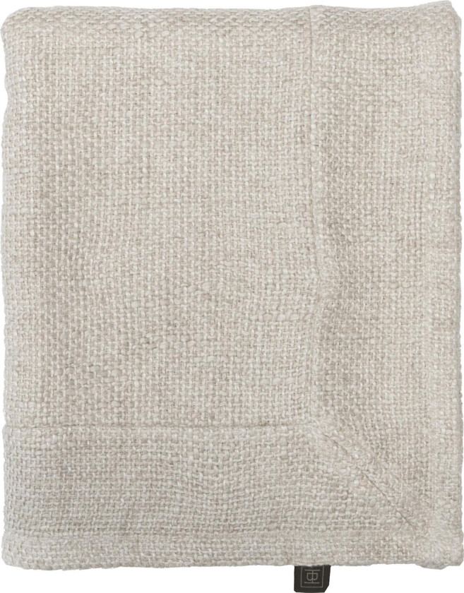 Sengeteppe Agira Viskose/Lin-blanding Beige 70x260