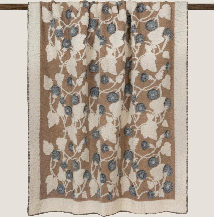 Pledd Kokt-Ull Melodia-Grigio 150x190