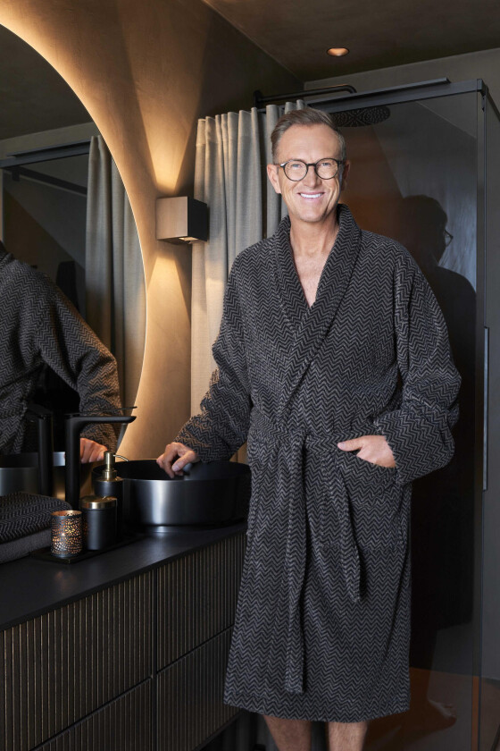 Verbier Badekåpe Sort L-XL