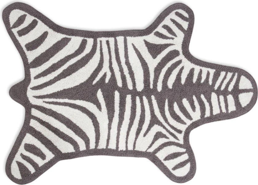 Zebra Badematte Grå 79x112