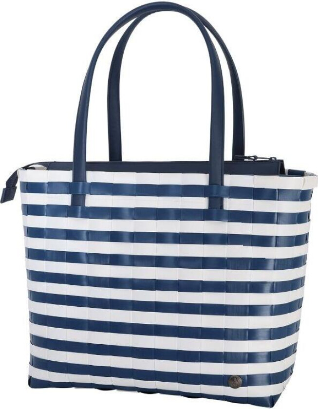 Sunny Bay Strandveske Blåstripet 39x17xH34cm