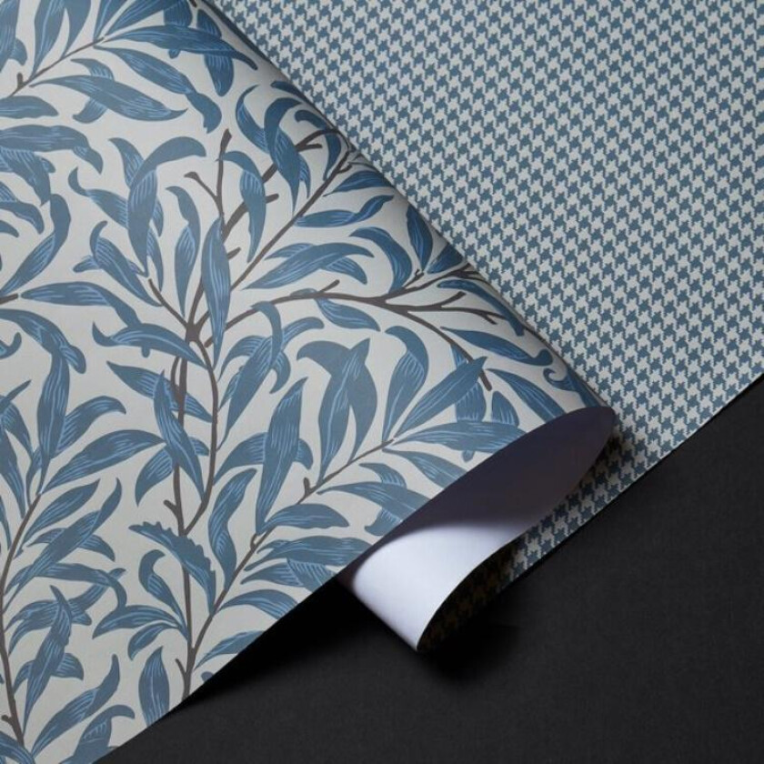 Bilde av Gavepapir Willow+Hundetann-Blå 2pk