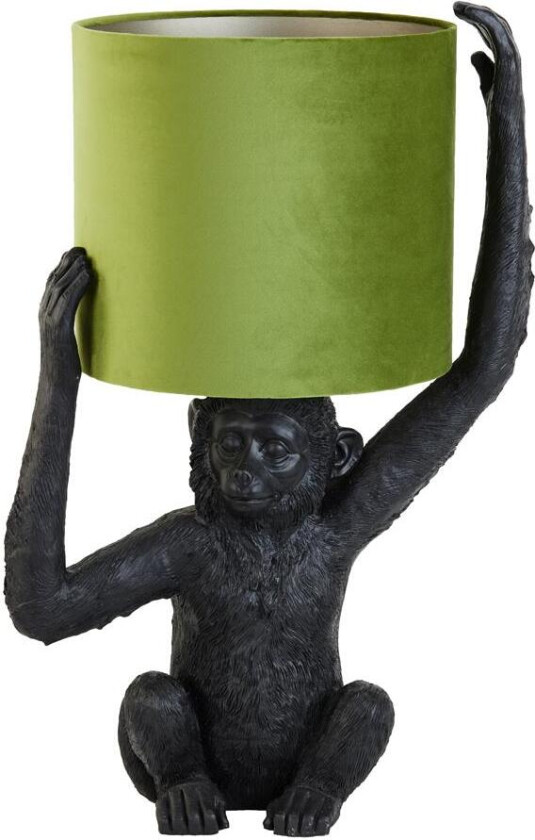 Bordlampe Monkey Sort Oliven