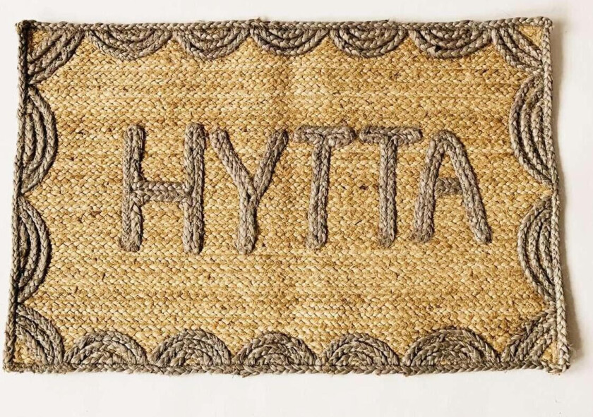Dørmatte Jute Hytta 50x80