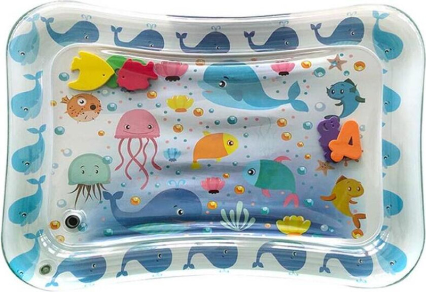 Lekematte med vann, Hval