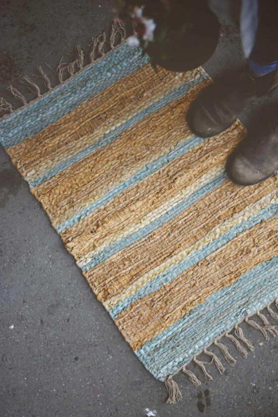 Dørmatte Skinn Striper 50x70